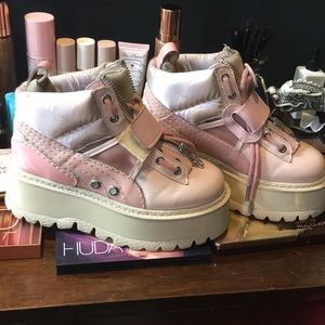 Fenty puma platform sneaker boot